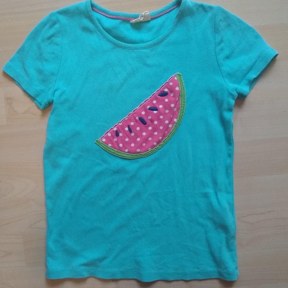 Mini Boden Girls Shirt Sleeve Sz 7-8